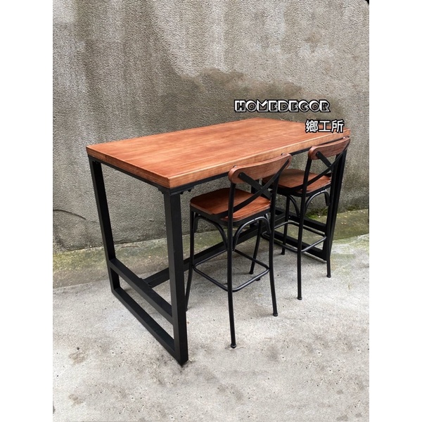 HomeDecor鄉工所 客製化 訂製 訂做 實木 桌子 吧台桌 吧台椅 吧檯椅椅子高腳桌餐桌工業風美式復古loft