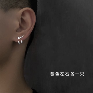男性耳钉 新款潮流個性 21年新款潮流個性嘻哈對勾爪子后掛耳釘男ins小眾高級感耳環女 蝦皮購物
