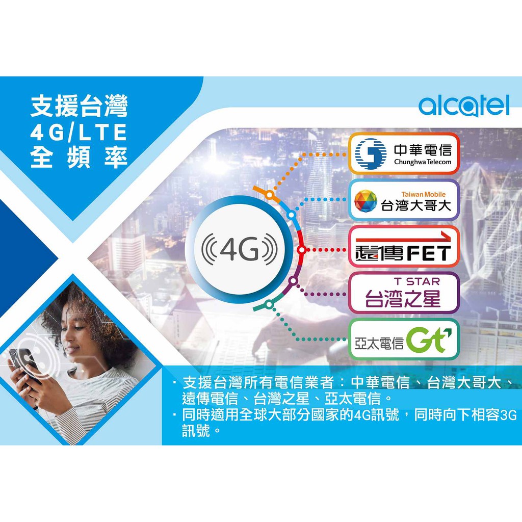 Alcatel Hh41 4g 無線路由器wifi 分享器台灣全部電信公司均適用海悅公司貨完成原廠登錄享二年保固 蝦皮購物