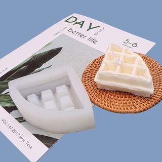 【美倫美】矽膠模 臺灣出貨 大三角形鬆餅模具 華夫模 蠟燭模具
