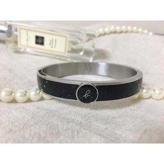 Agnes.b 琺瑯亮片不鏽鋼手環