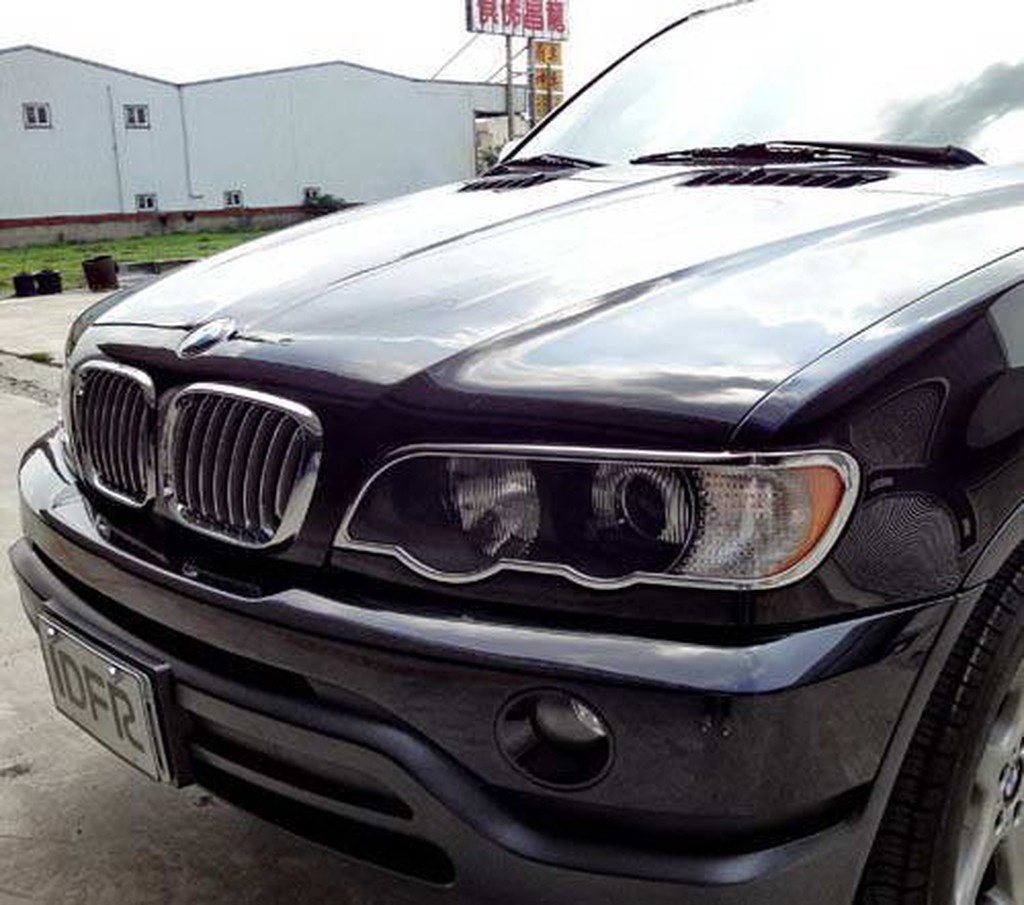 《※金螃蟹※》寶馬 BMW X5 2000~2003年 系列 鍍鉻 大燈框