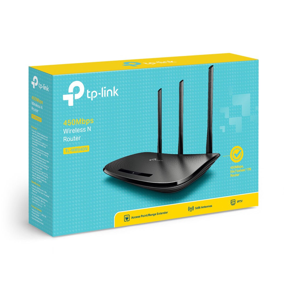 全新含發票~TP-LINK TL-WR940N  450Mbps無線路由器IP分享器WDS中繼WPS MOD