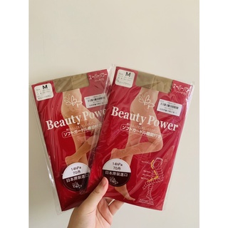 日本製造 Beauty Power 階段式壓力絲襪 14hPa(中壓版) 膚色 M