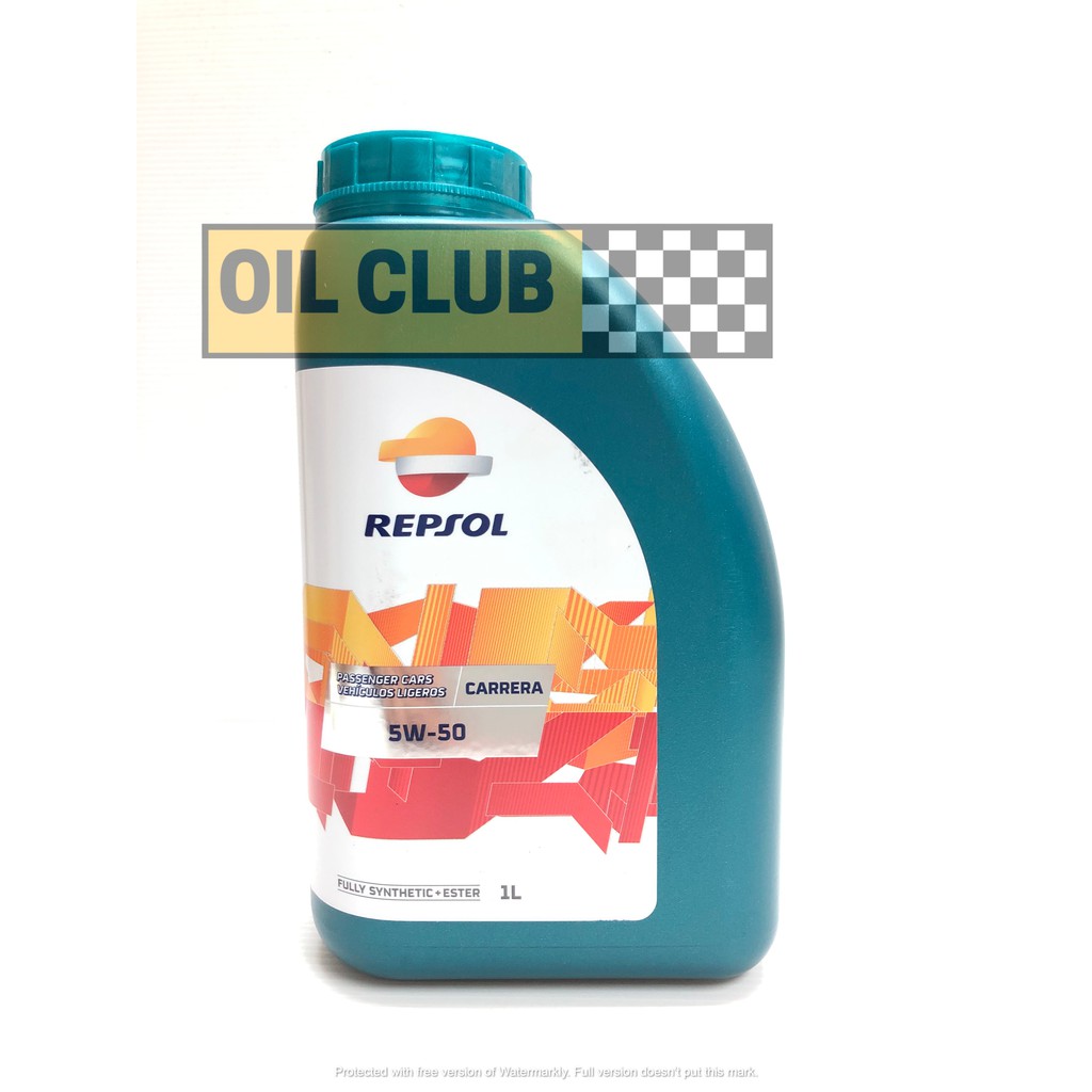 油品部 REPSOL Elite Carrera 5W50 酯類全合成機油 #3790
