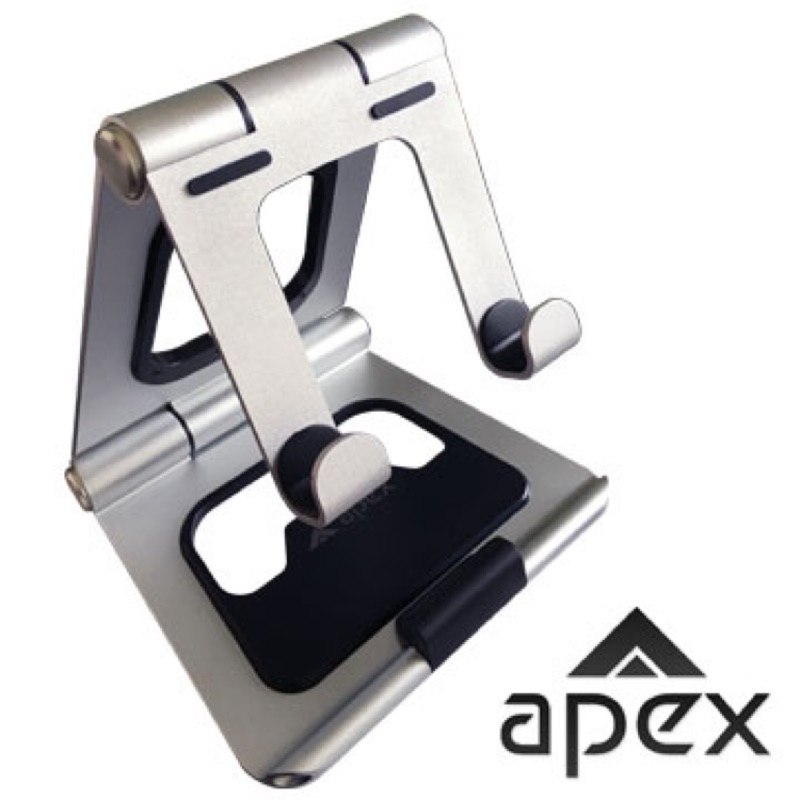 美國 APEX STAND 3合1 多功能隨身攜帶筆電+手機+平板架含整線凹槽