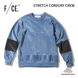 [F/CE] STRETCH CORDURY CREW / Blue (F2002FCUCU0015)