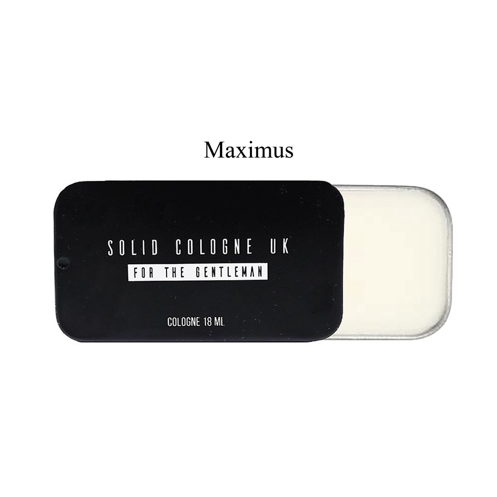英國 Solid Cologne UK 固體香水（Maximus 麥希穆斯）固態香膏 古龍水香水膏體香膏 男生男性香氛膏