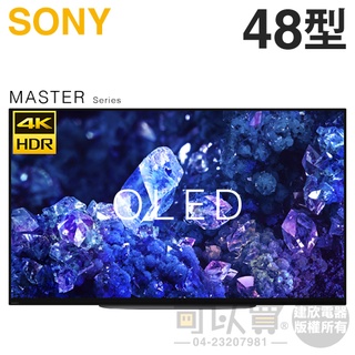 SONY 索尼 ( XRM-48A90K ) 48型【A90K系列】4K OLED 智慧顯示器