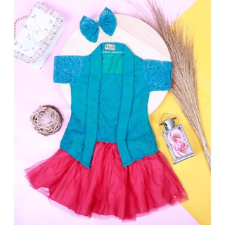 兒童 TUTU KEBAYA TOSKA COMBI FANTA COLOR 新生兒 KEBAYA 兒童 KEBAYA