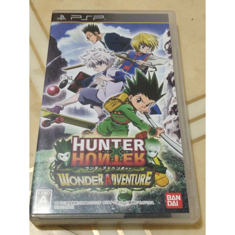 Psp 獵人不可思議冒險日版hunter X Hunter 蝦皮購物