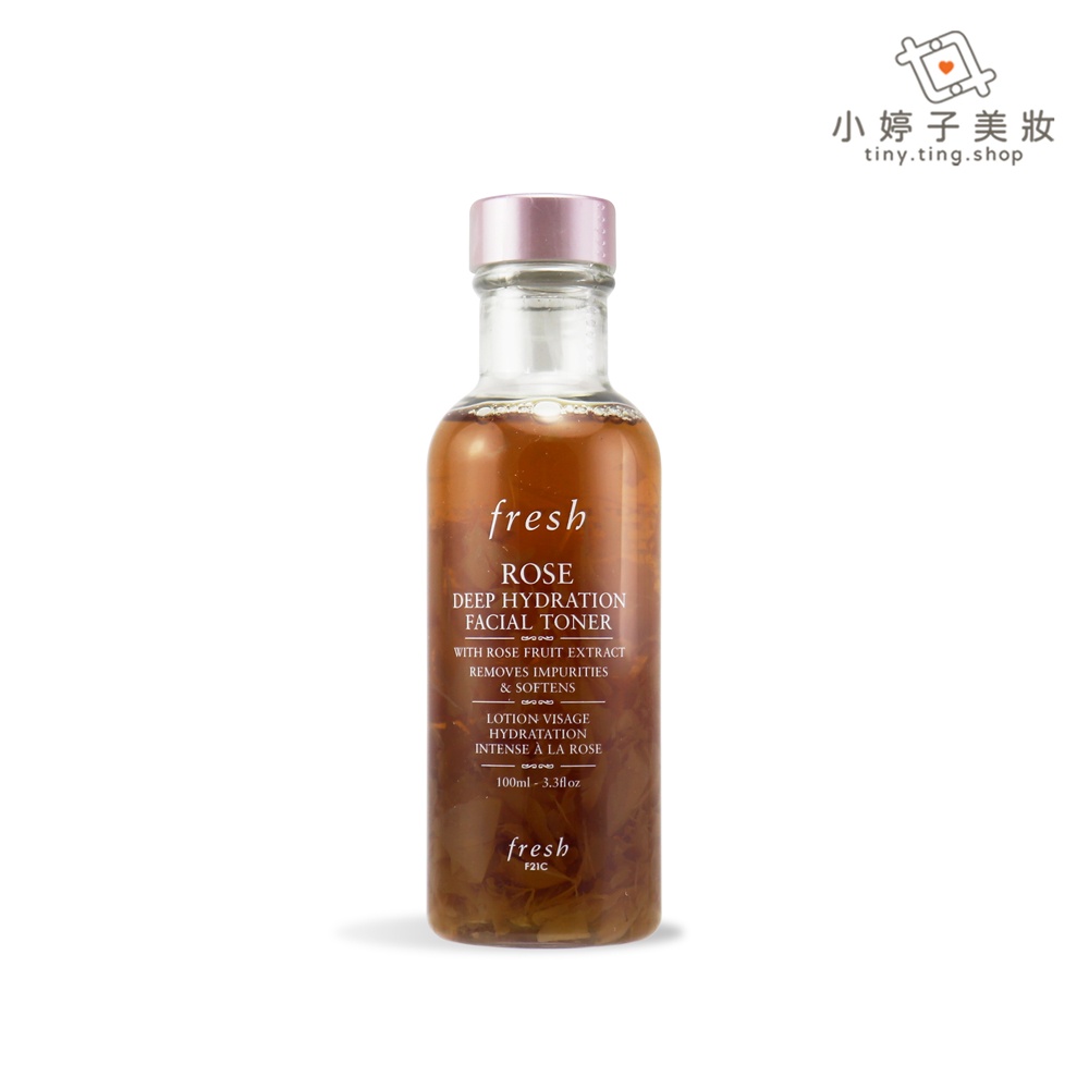 fresh 玫瑰深層保濕柔膚水 100ml 小婷子美妝 旅行裝 網路熱銷推薦