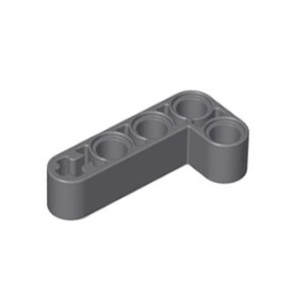 LEGO零件(全新)-32140 4237 4120017 科技零件 橫桿 彎曲 L型 2x4 深灰色