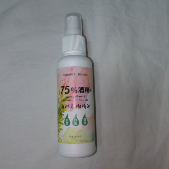 澳洲茶樹精油清潔液 100ml 75%酒精