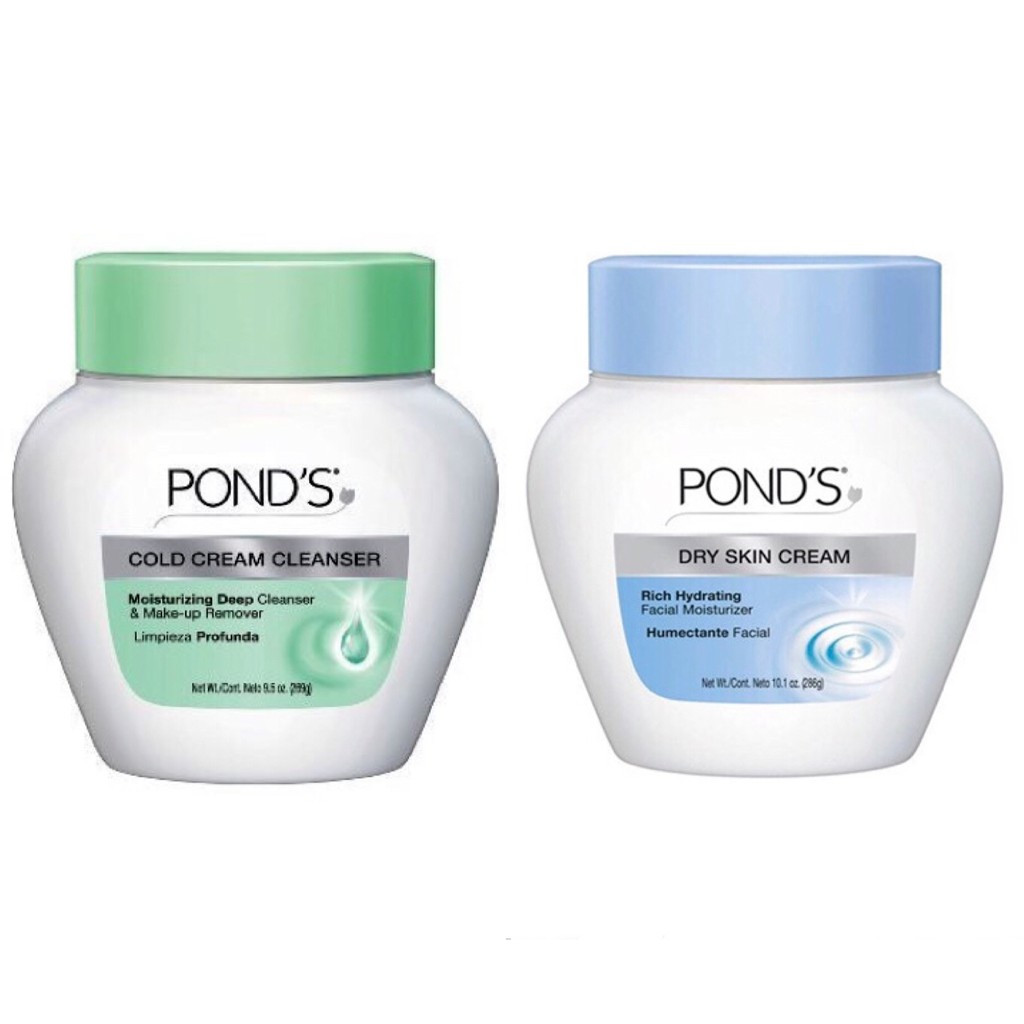 美國 原裝進口 POND'S 旁氏 卸妝 冷霜  269g / 滋養霜 (乳霜) 286g