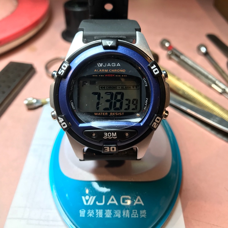 JAGA 防水電子錶