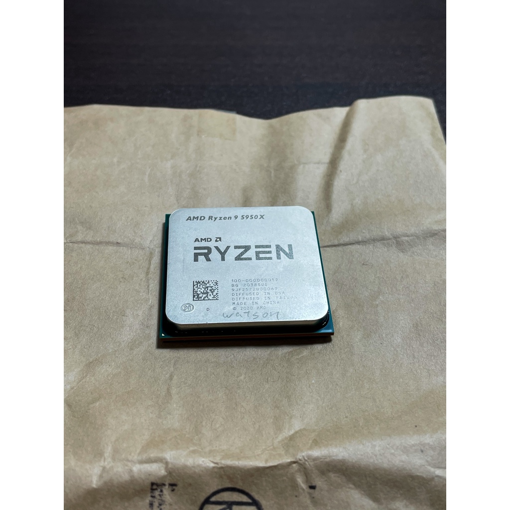 AMD Ryzen 9 5950X 3.4GHz 16核心 32緒 AM4 無內顯 CPU 高階 電競 無盒單 散裝