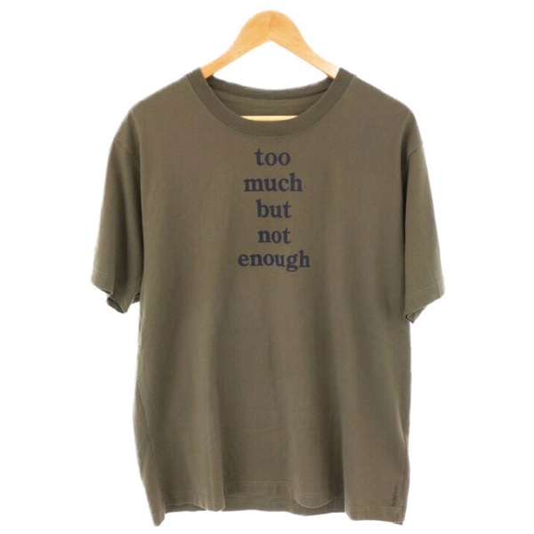 ts(s) "too much but not enough" Print T-shirt 短t goopi