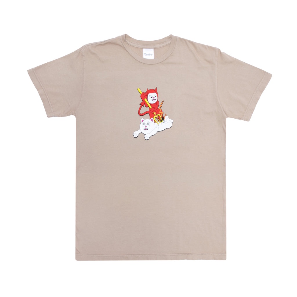 RIPNDIP BRANDED TEE 短袖T恤 中指貓 台灣總代理-ALL