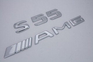 Benz 賓士 賓士 S Class S 55 ///// AMG 後車箱蓋 字型 字標