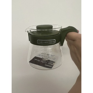 現貨 日本製 Hario 好握耐熱咖啡壺 V60 450ML 新色時尚綠色