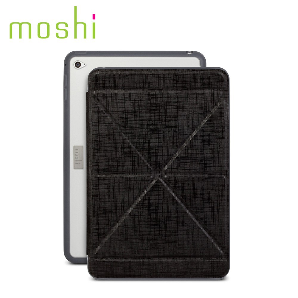 Moshi VersaCover for iPad mini 4 經典黑 平板保護套 多角度摺疊 自動喚醒休眠 廠商直送