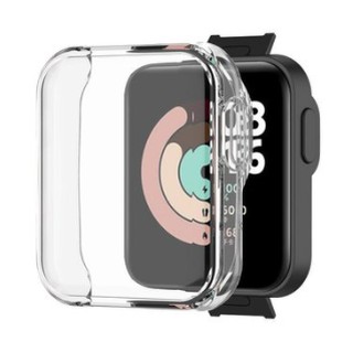 小米手錶超值版 透明矽膠保護殼 電鍍粉紅、紅、金色