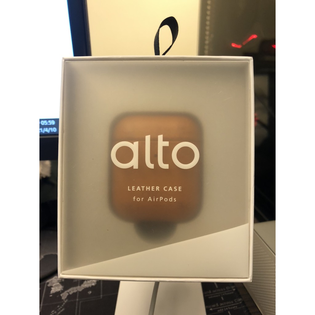 Alto AirPods 皮革保護套 – 焦糖棕