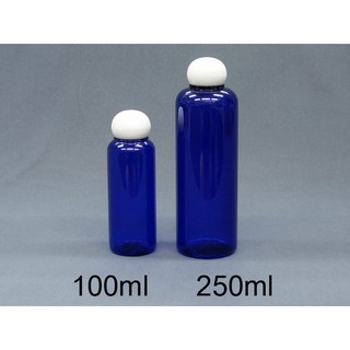 (藍色)(綠色)塑膠瓶身圓球蓋化粧水瓶(商品100%台灣製造)