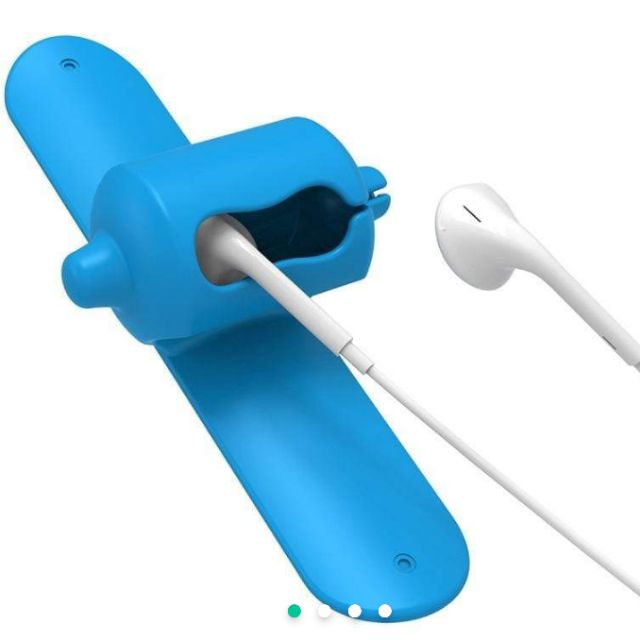 SNAPPY 2.0 耳機收納捲線器 - 晴空藍
