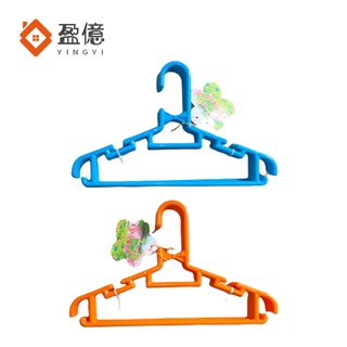 【盈億商行】保爾潔 蝴蝶兒童衣架 28cm 六入裝 顏色隨機