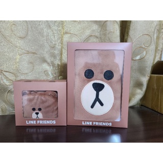 麥當勞 限量 熊大摺疊手提袋 熊大雙層帆布包 line friends 肩揹包 購物袋 帆布袋 環保袋