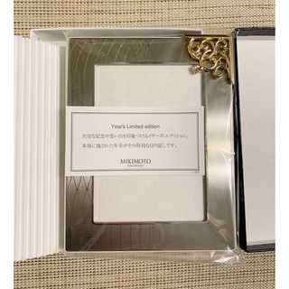 [絕版現貨] 日本 MIKIMOTO御木本 2015年限量唐草紋珍珠相框 附盒