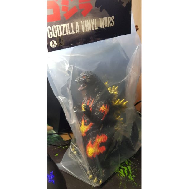 哥吉拉系列 日版 彩膠 Marmit 23cm 紅蓮哥吉拉  GODZILLA VINYL WARS 全新未拆