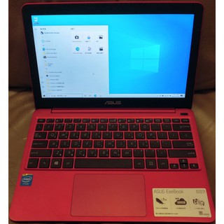 ⭐聖易電腦⭐ASUS 輕薄 小筆電 X205T 鋼鐵紅 WIN10正版 臺灣版有注音鍵盤 8小時待機 視訊文書