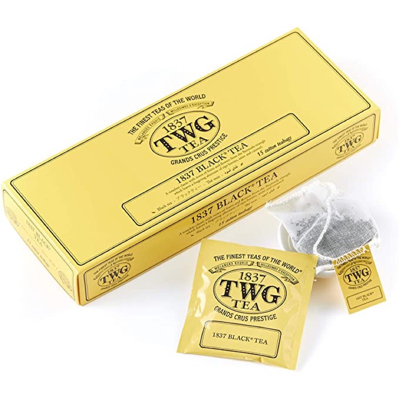 ㊙️小秘書代購㊙️TWG tea 新加坡貴婦茶 1837紅茶 午夜時光茶 現貨 單包裝