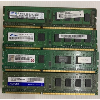 桌上型記憶體DDR3 1333 2g