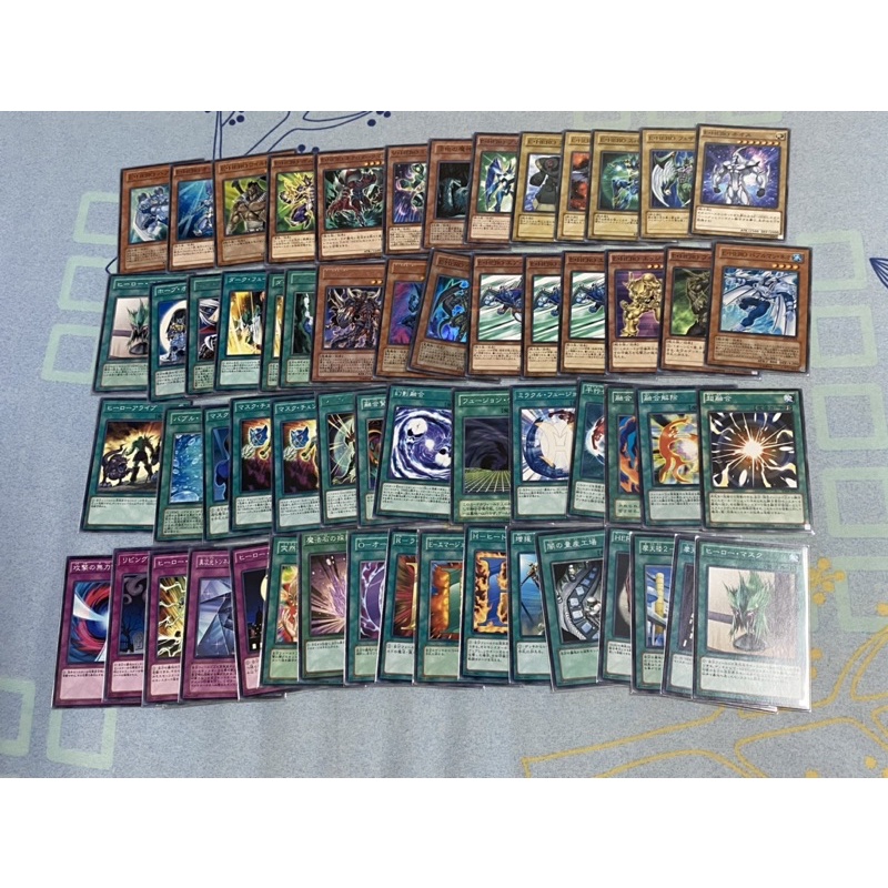 （現貨）遊戲王 E·Hero 牌組套裝D 遊城十代 元素英雄+幻影英雄+邪心英雄 基本構築60+13惡魔族、戰士族