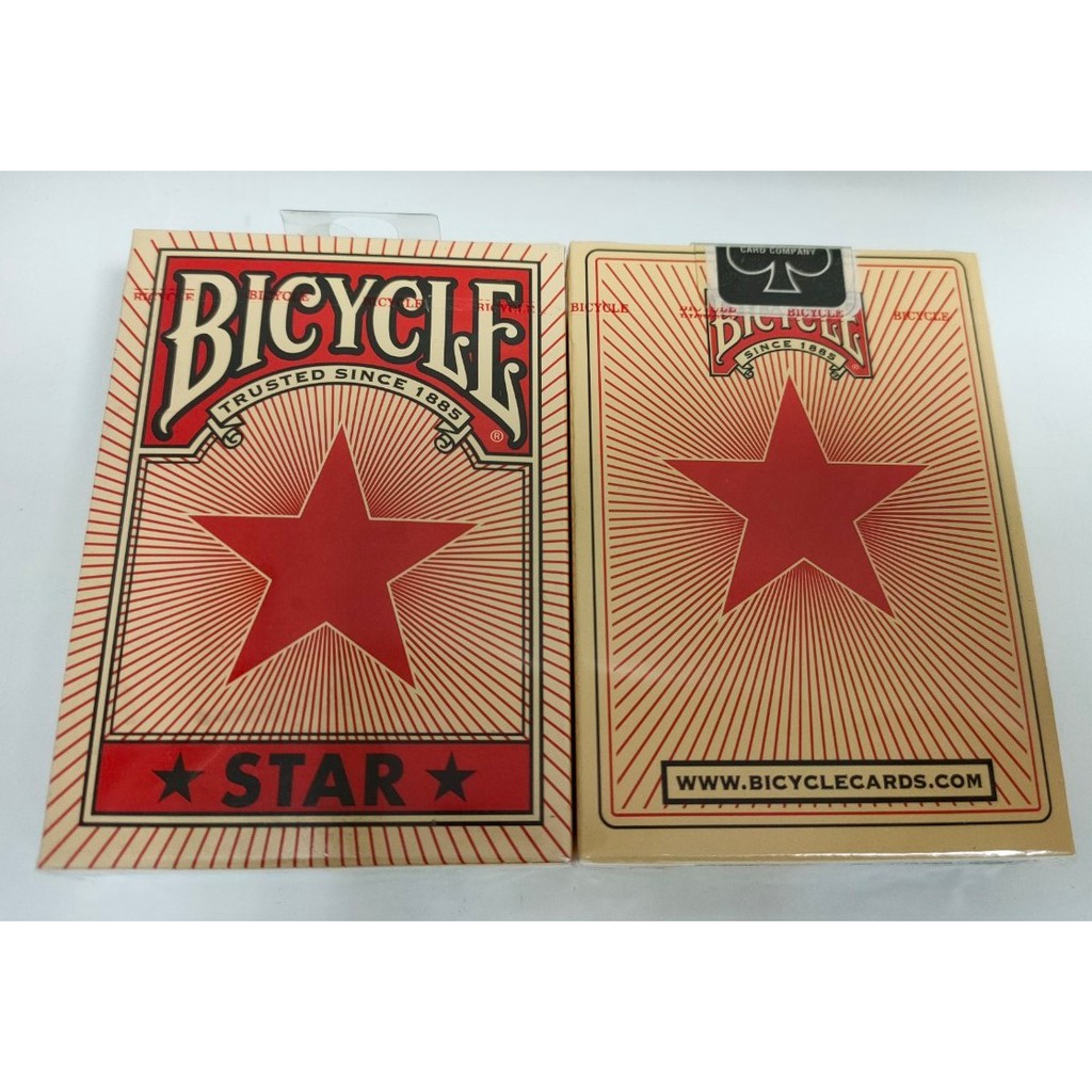 【USPCC 撲克】撲克牌 BICYCLE Star 牌盒小壓角-S10320416