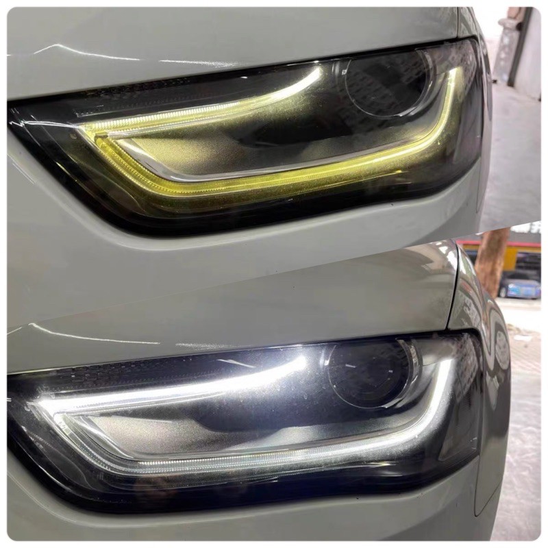 Audi 奧迪日行燈a3 A5 A6 Q3 Q5 變黃修復 蝦皮購物