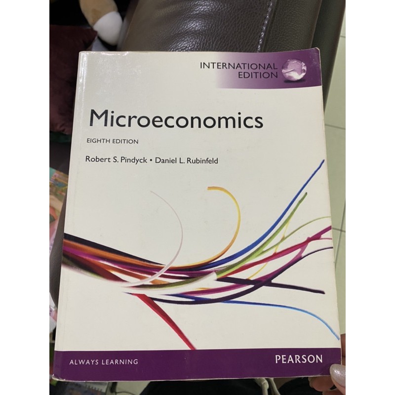 microeconomics 8版 eight edition Robert S. Pindyck Daniel L