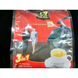 越南 G7即溶咖啡3in1/5大包/每包50小包(慶祝本賣場為跨國企業)