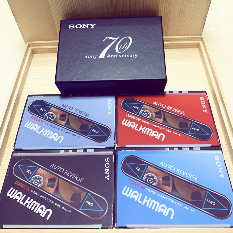 Sony70週年Walkman杯墊