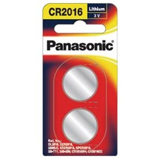 Panasonic 3V鋰鈕扣電池2入 CR-2016TW/2B