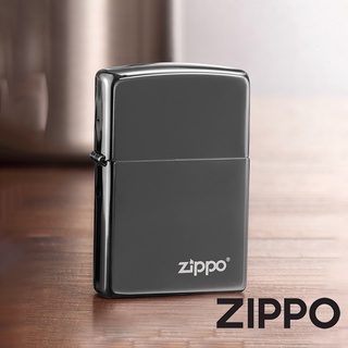 ZIPPO 經典黑冰防風打火機 經典素面 官方正版 現貨 禮物 送禮 刻字 客製化 終身保固 150ZL