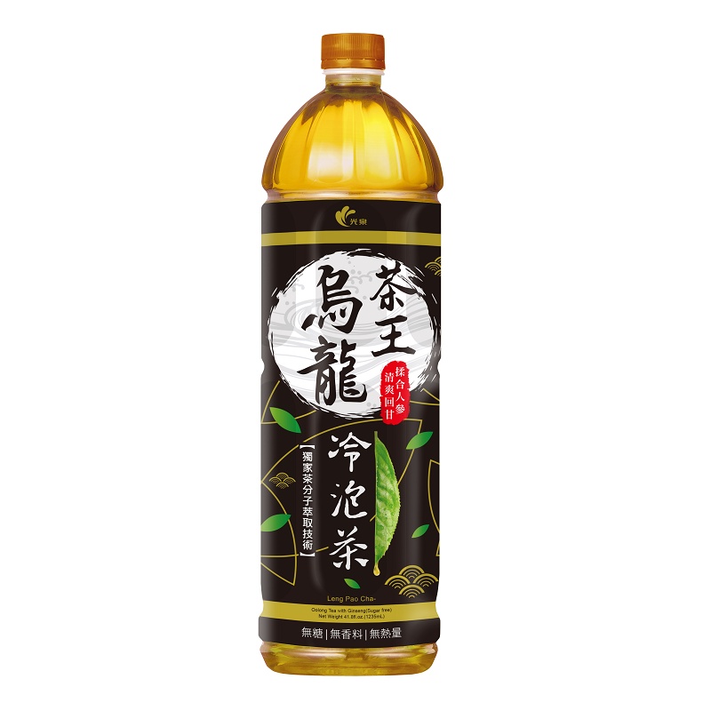 光泉冷泡茶 茶王烏龍 [箱購]1235ml x 12【家樂福】