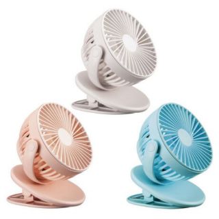 📢臺灣現貨 AIRMATE艾美特 全新升級-桌/夾式充電風扇UD-702(四片葉)附防護罩