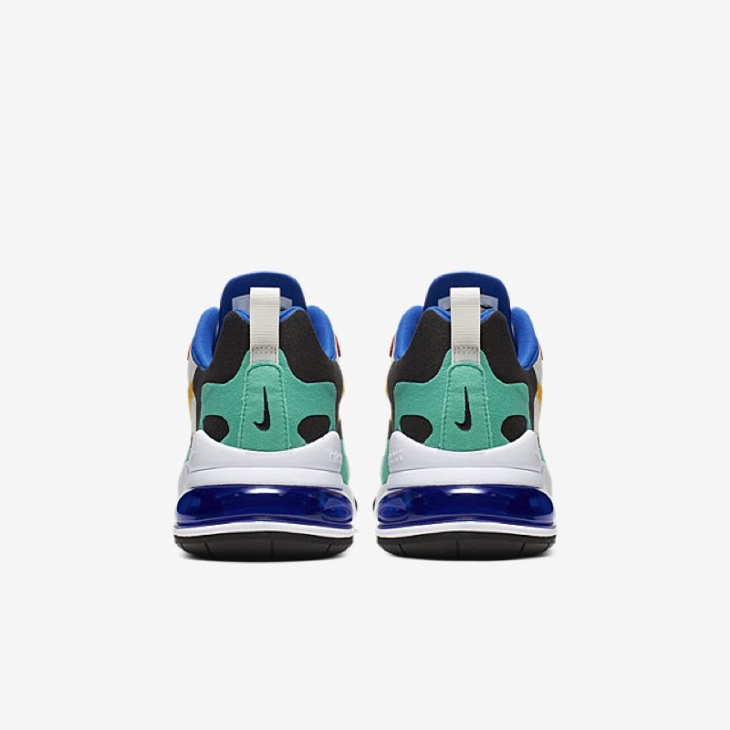 nike air max 270 react bauhaus sneakers in white