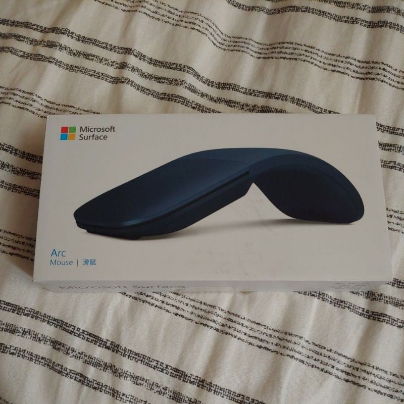 微軟 Microsoft Arc Mouse 滑鼠(深藍色)