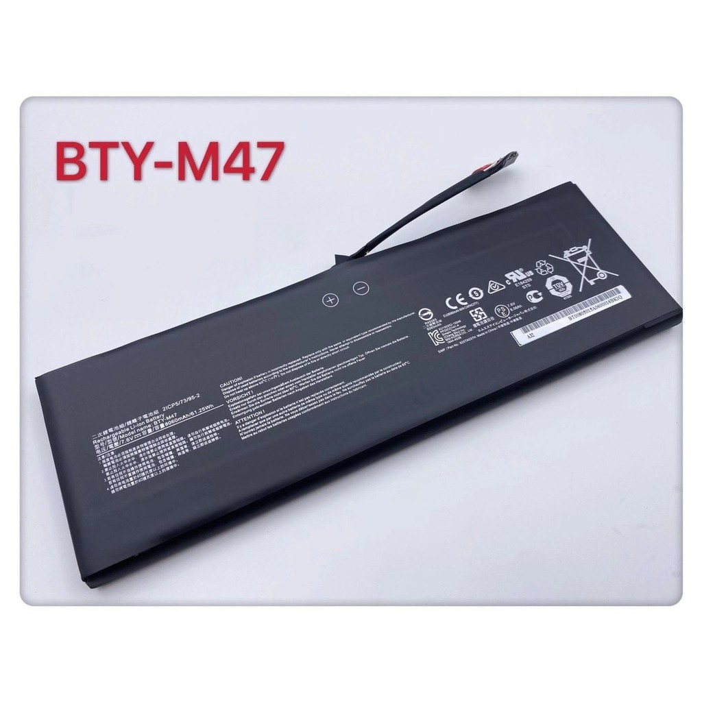 全新原廠 MSI BTY-M47 電池 GS43VR 6RE GS40 6QE GS43 MS-14A3 MS-14A1